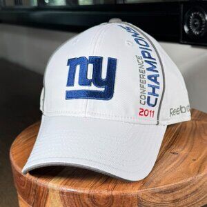 New York Giants 2011 NFC Conference Champions Reebok Hat — NFL OnField  - NWOT